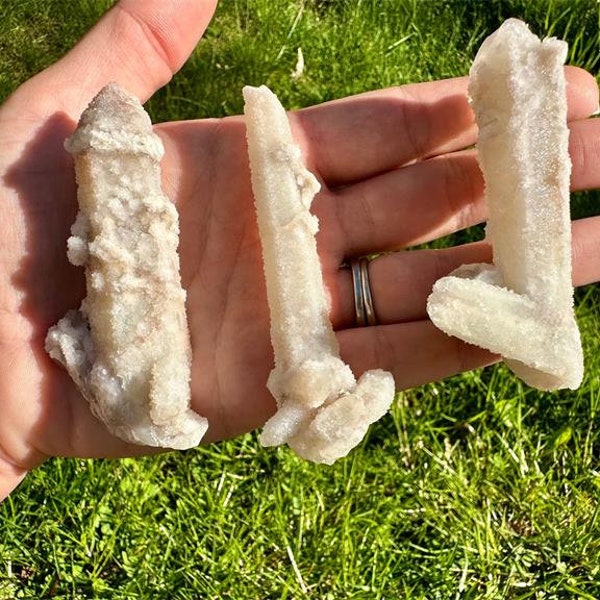 Witches Finger Spirit Quartz  Cactus Quartz