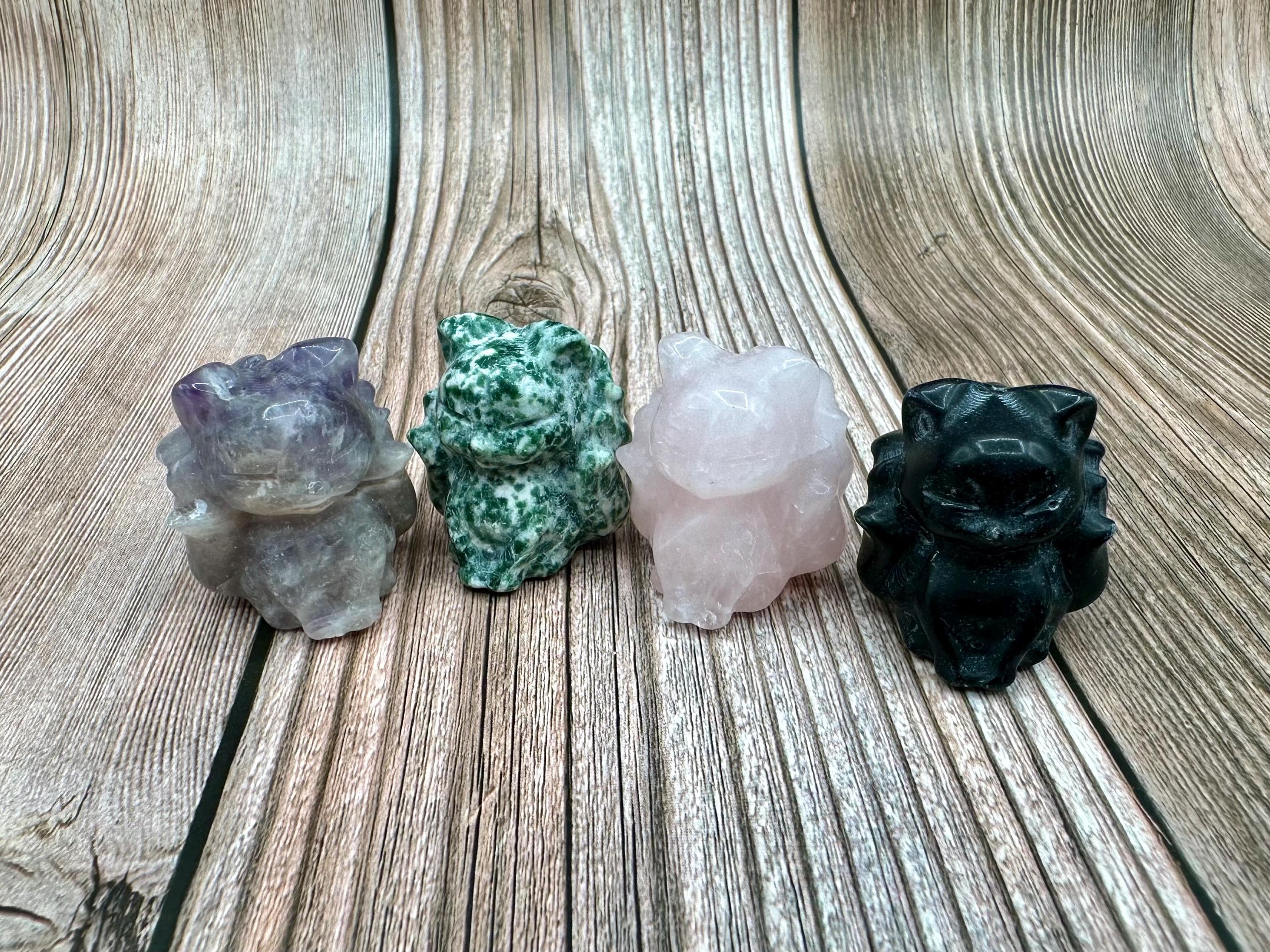 クリスタルキツネ彫刻 クリスタル九尾の猫 - Etsy 日本