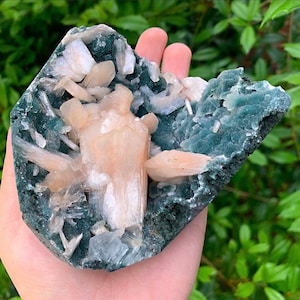 Chalcedony Apophyllite Stilbite Mineral Specimen