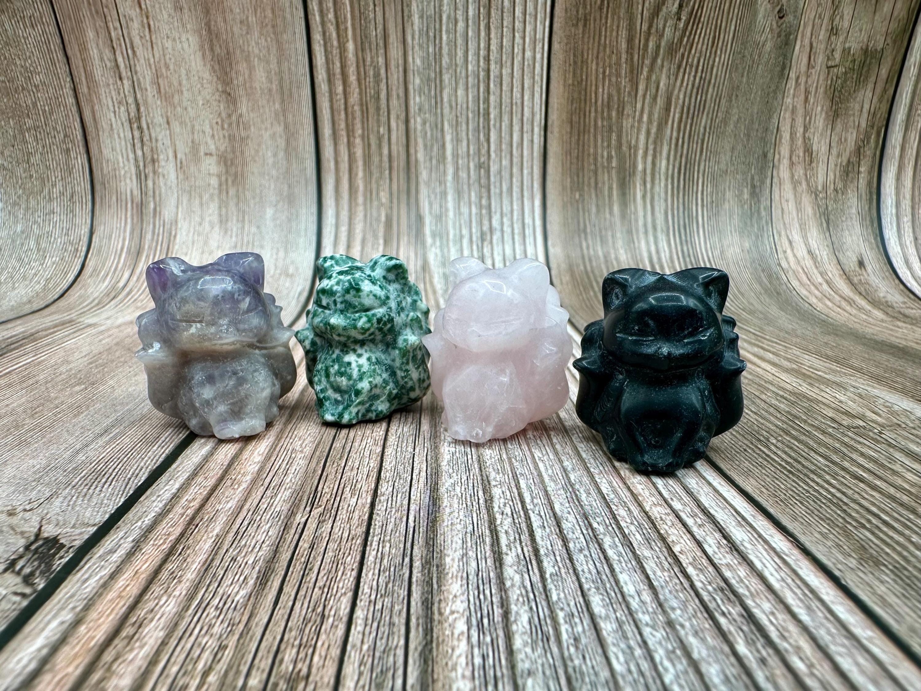 クリスタルキツネ彫刻 クリスタル九尾の猫 - Etsy 日本