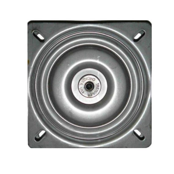 Chair Swivel Plate 7 Inch With Return Spring Replacement Etsy