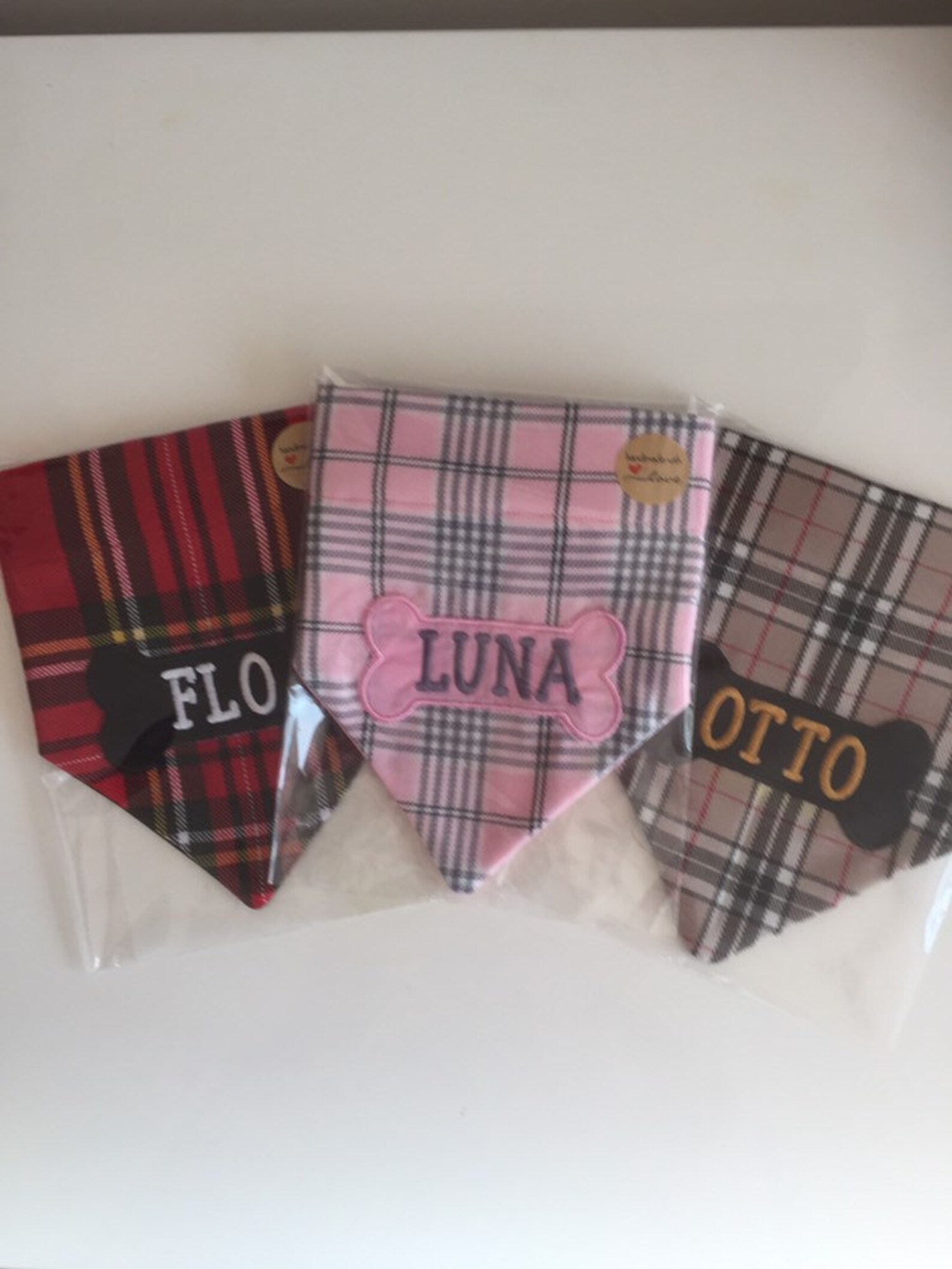 Personalised Dogs Bandana XS S M L. Any Name Can Be Etsy