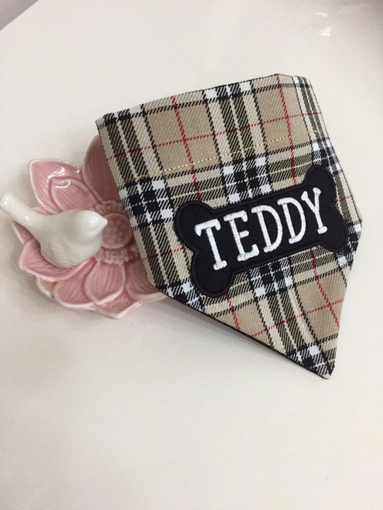 Personalised Dogs Bandana XS S M L. Any Name Can Be Etsy UK