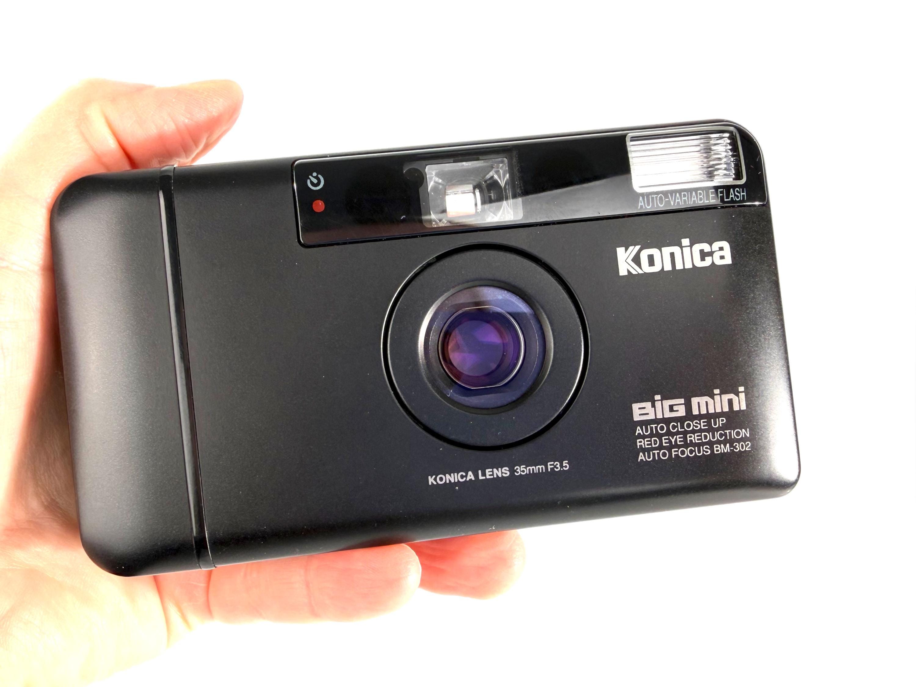 値下匿名送料込 KONICA BIGMINI 35mm F3.5 ブラック Konica（コニカ) ビッグミニ 35mmF3.5 | 新宿の稀少中古カメラ