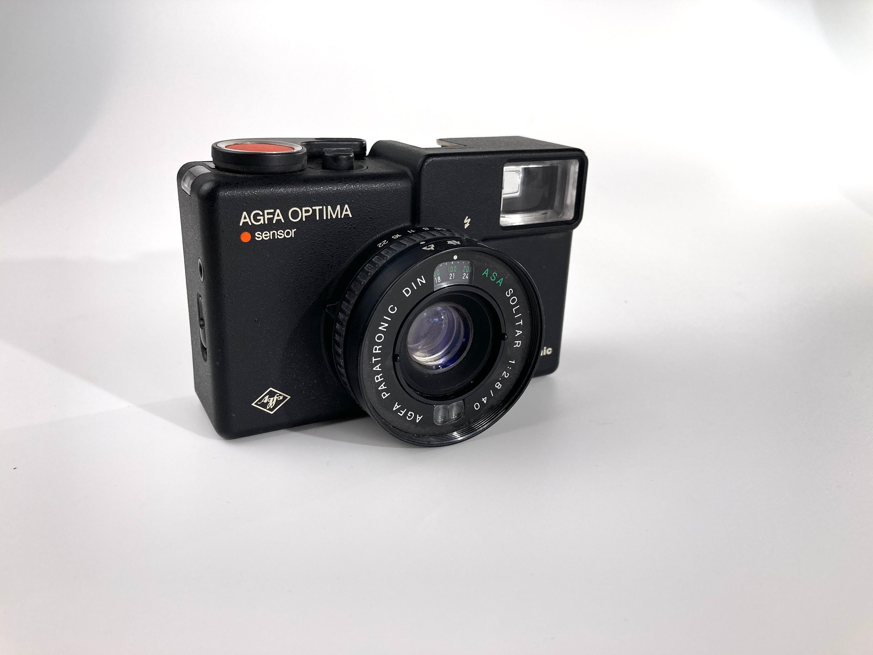 AGFA OPTIMA sensor コンパクトフィルムカメラ Agfa Optima Sensor Flash Review - By Bal Camp - 35mmc