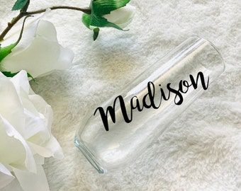 Personalized Champagne Glass, Bridesmaid Gift Ideas, Bridesmaid Champagne Glasses, Personalized Champagne Flute, Bridal Party Gifts