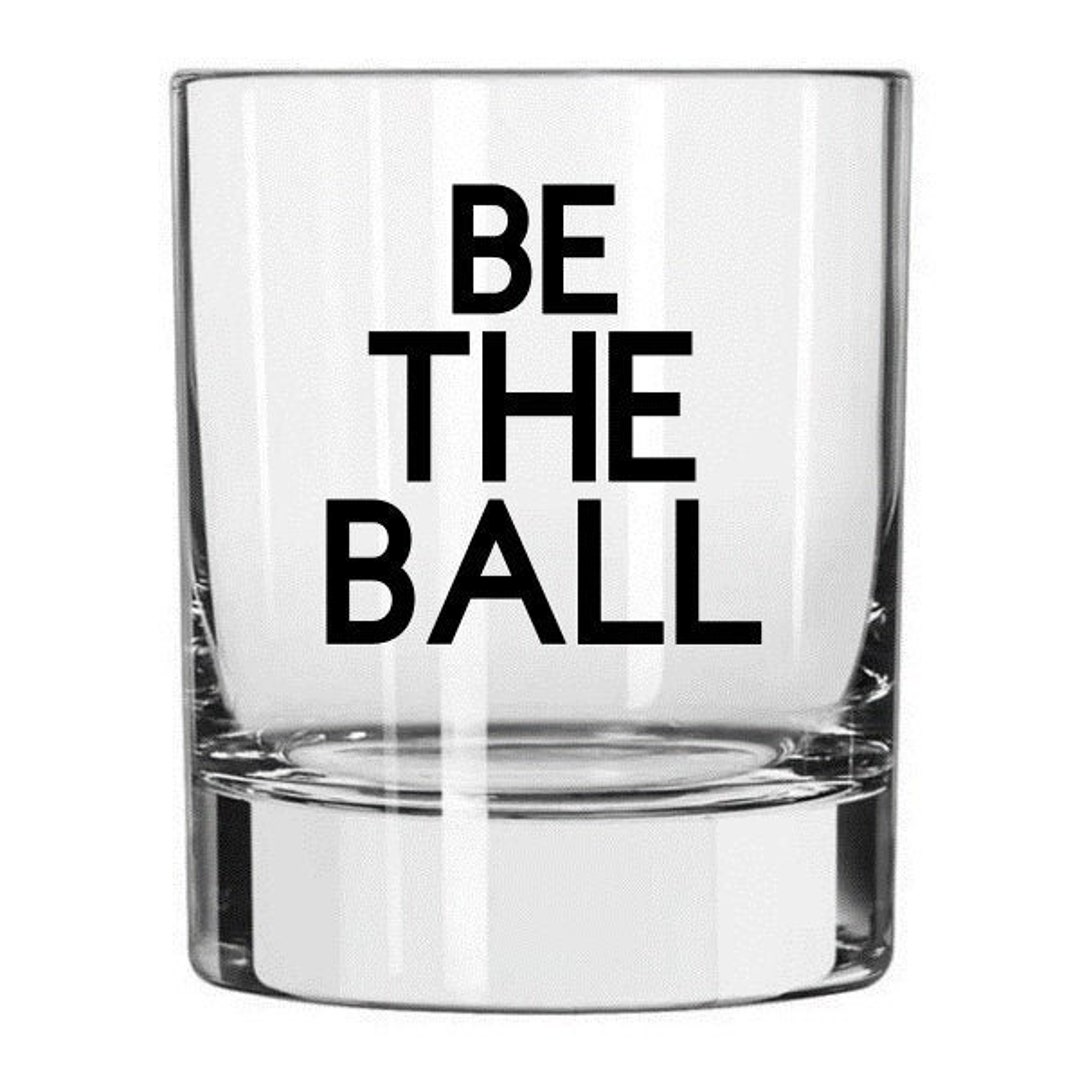 Funny Gifts Be the Ball Caddyshack Quotes Rocks Glass Etsy