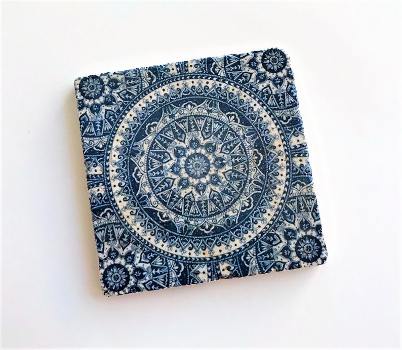 Mandala Coaster Gifts For Her Handmade Coaster Mandala Etsy