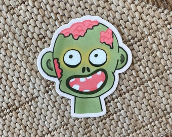 Zombie Baby Vinyl Sticker | Monster Die Cut Stickers | Laptop Sticker | Water Bottle Sticker | Horror