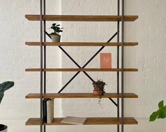 Industrial Shelving unit // Bookcase // Display unit // Vinyl Storage [Custom sizes available]