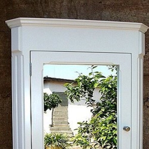 Madrid Medicine / White Finish / Handmade Etsy