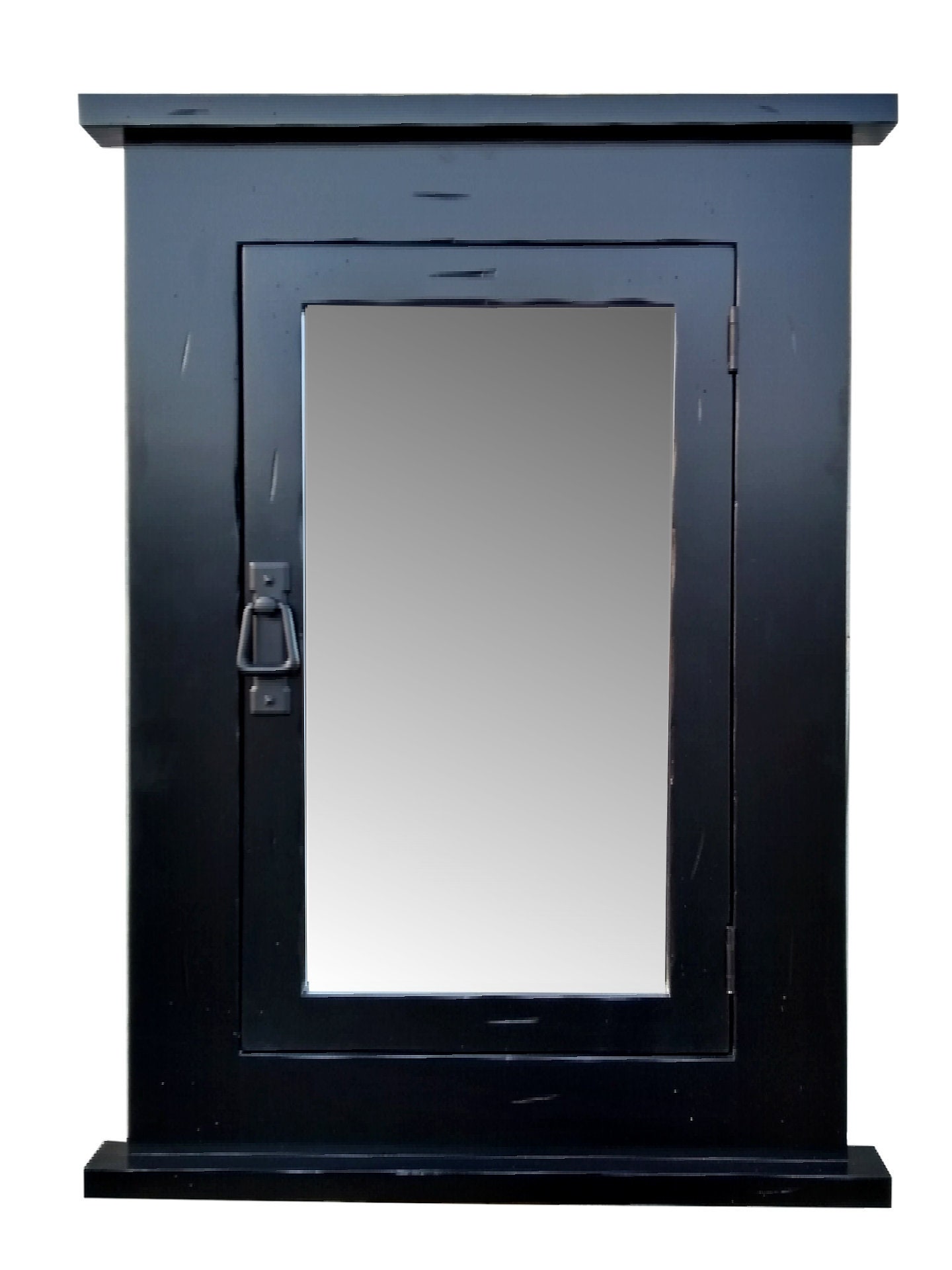 Rustic Mission Recessed Medicine / BLACK Finish Etsy Canada