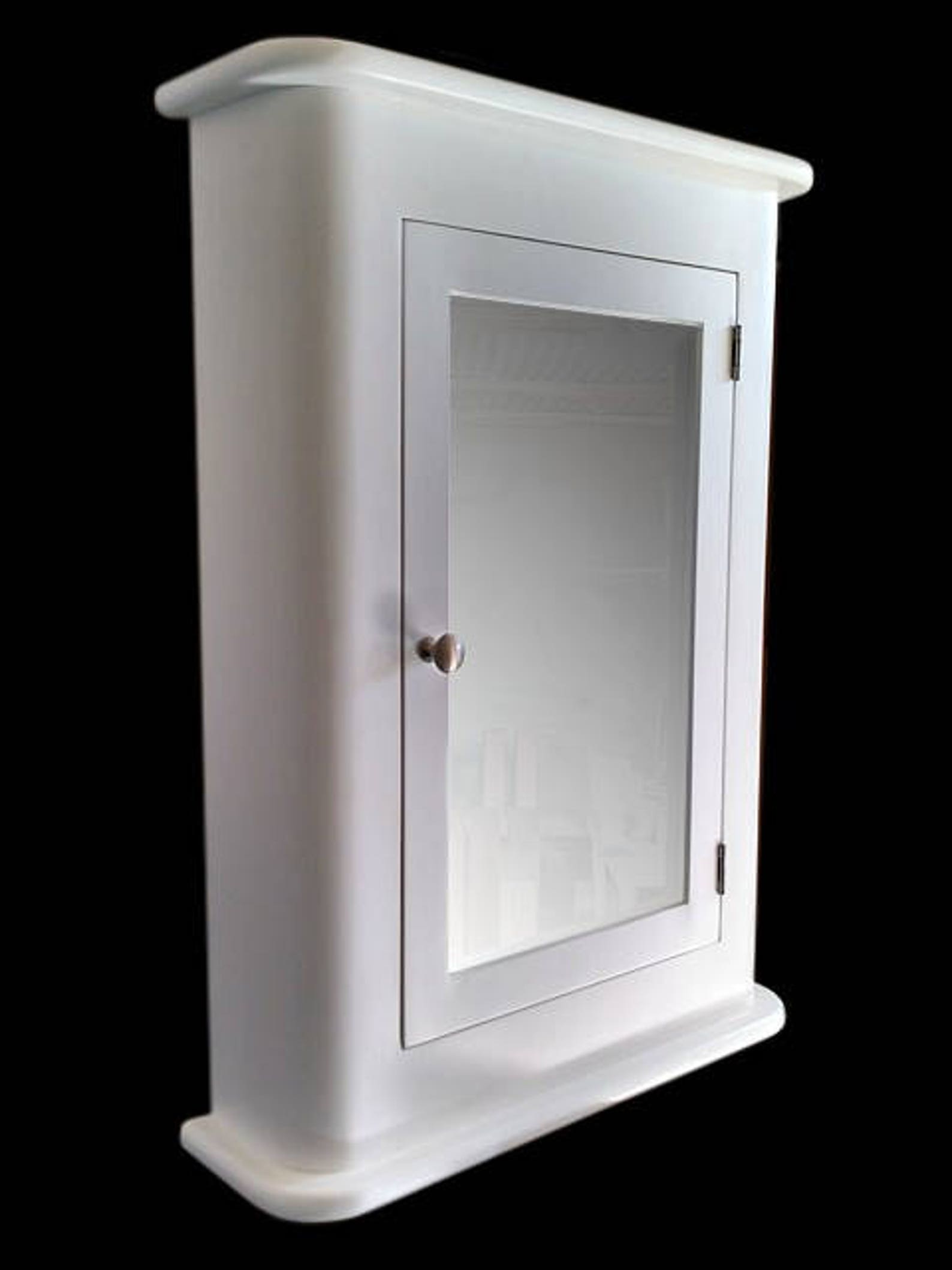 Madrid Medicine / White Finish / Handmade Etsy