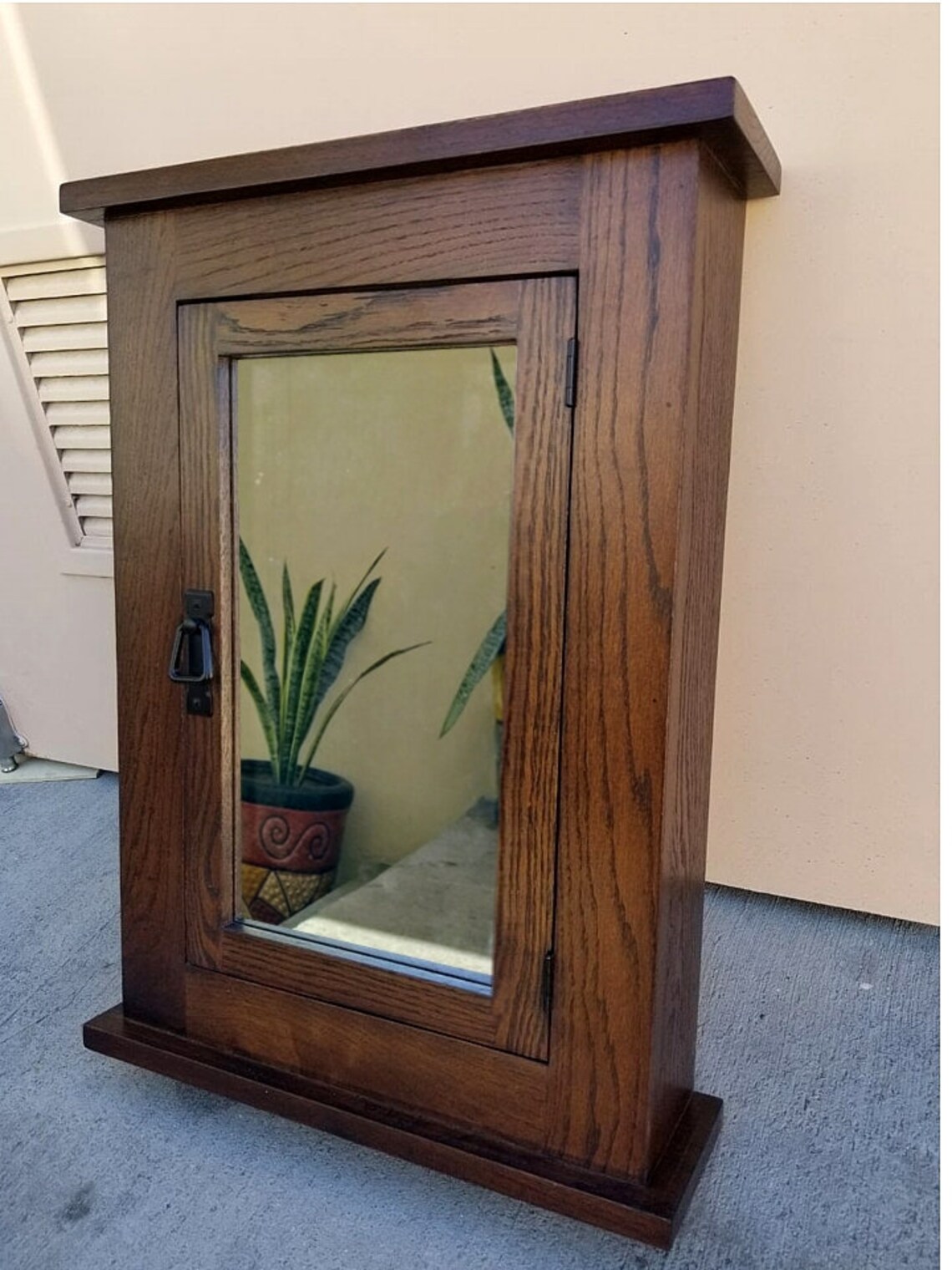 Mission Oak Medicine / Dark Finish Etsy