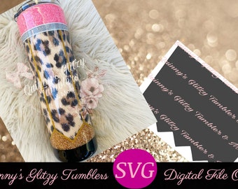 glitzy tumblers