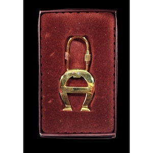 【AIGNER】LOGO Keyring／キーリング Keychains & Key Cases - Aigner