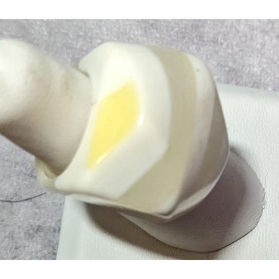 Vintage Chunky Solid And Translucent Striped Abst… - image 9