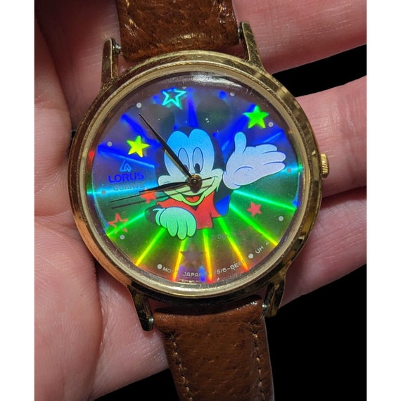 Vintage Lorus Holographic Collectible Mickey Watch s-l400.jpg main image 3