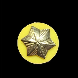 Vintage Girl Scout 6 Pointed Star Lapel Pin