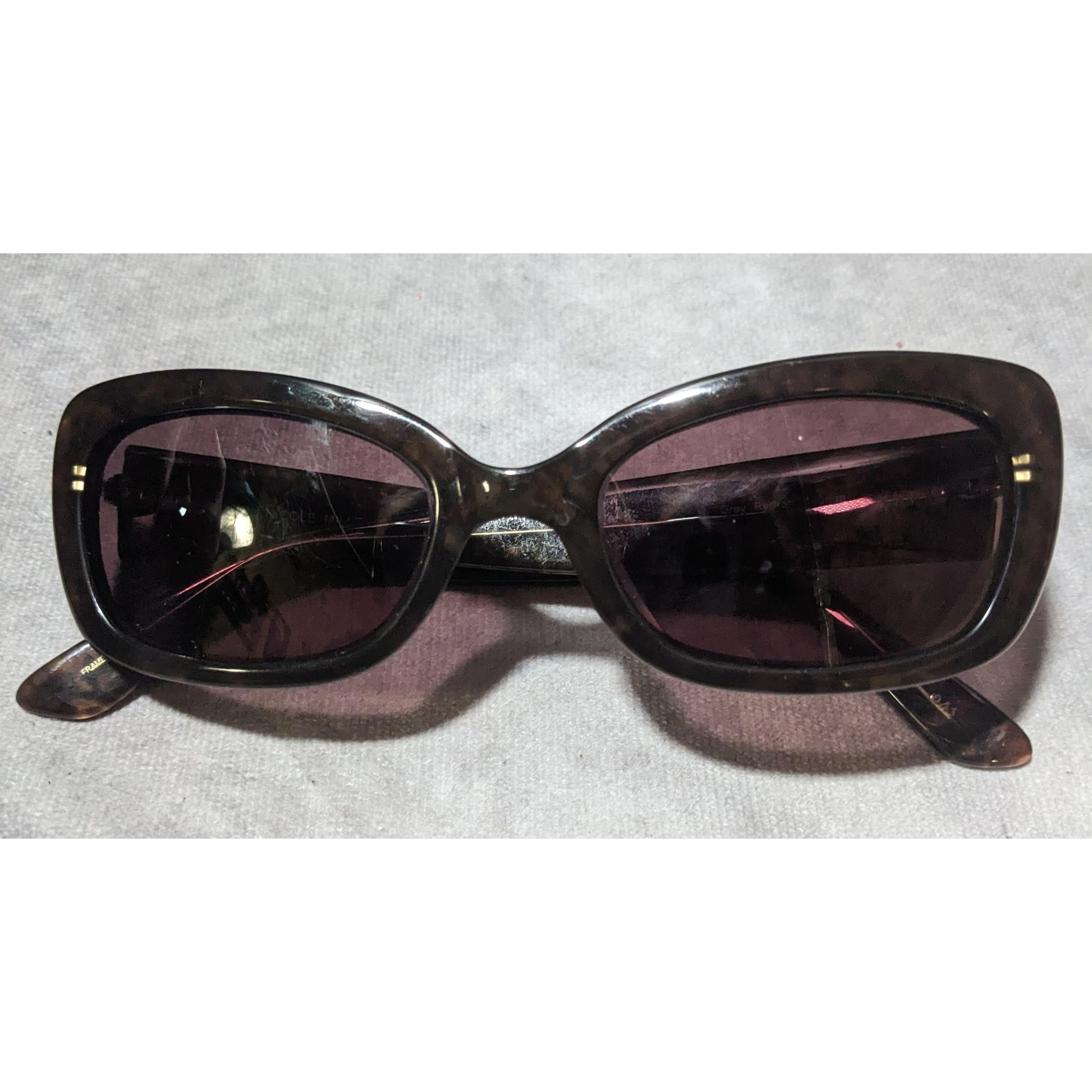 Nicole Miller Vintage Rainforest Grey Python Sunglasses - Etsy