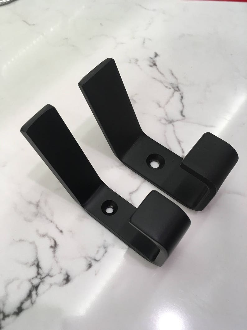 Modern Farmhouse Coat Hook Iron Metal Coat Hooks Black Etsy