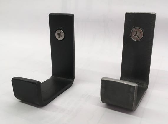 Single Metal Wall Hook Black Modern Hook Simple Industrial Metal Hook Bag Hook Coat Hook Towel Hook Farmhouse Hook Etsy