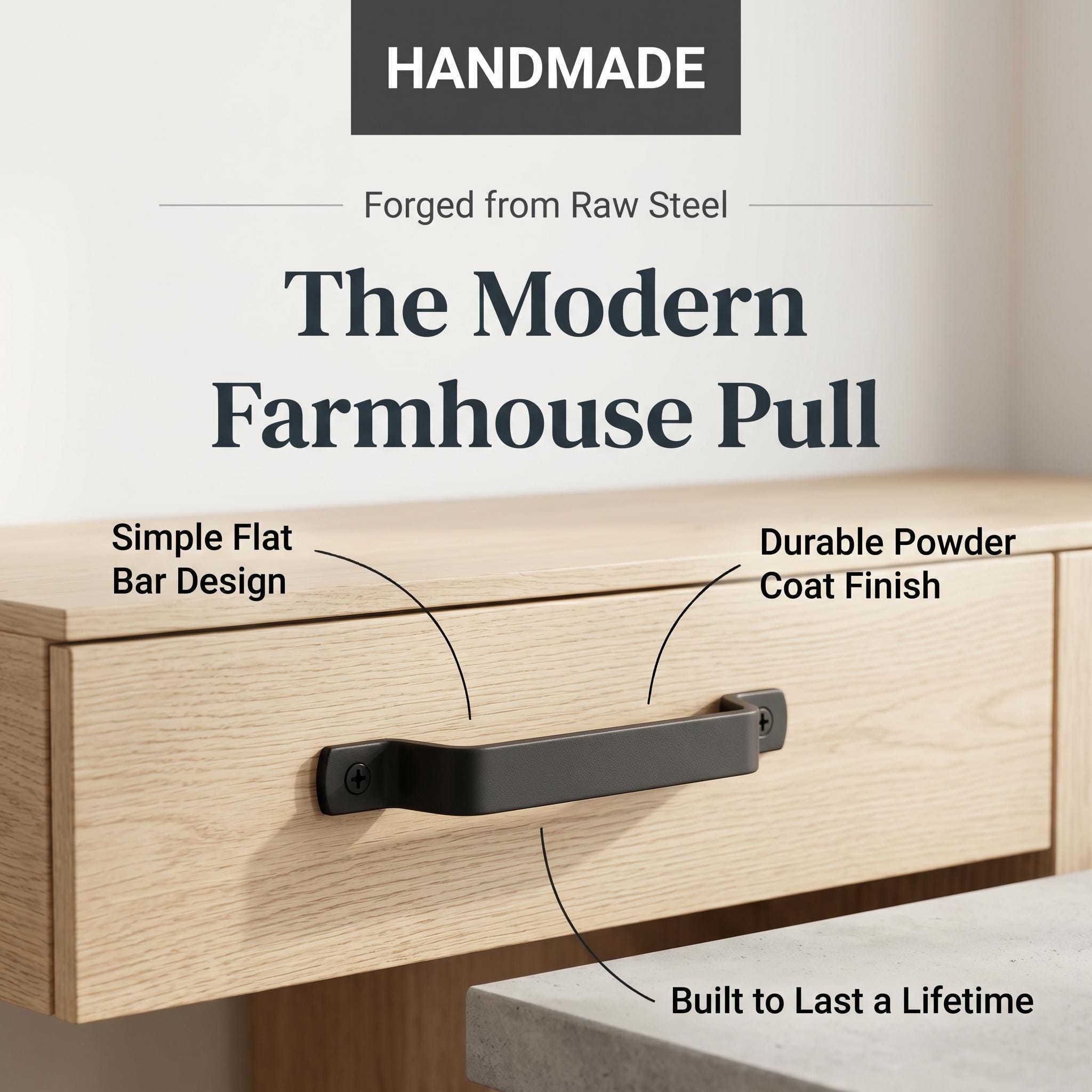 modern farmhouse dresser knobs FLildon Rustic Farmhouse Cabinet Knobs 4 Pack Drawer Pulls 1-1/4 Inch  Kitchen Cabinet Knobs, Round Dresser Knobs Cabinet for Home Furniture Decor