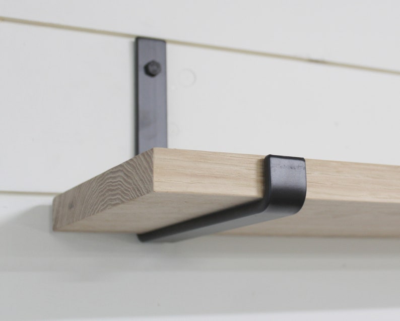 Brass Floating Shelf Brackets Subtle Metal Shelf Bracket Etsy UK