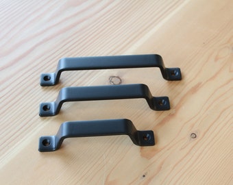 Handmade Cabinet Pulls Oversized Handles, Modern Farmhouse Style