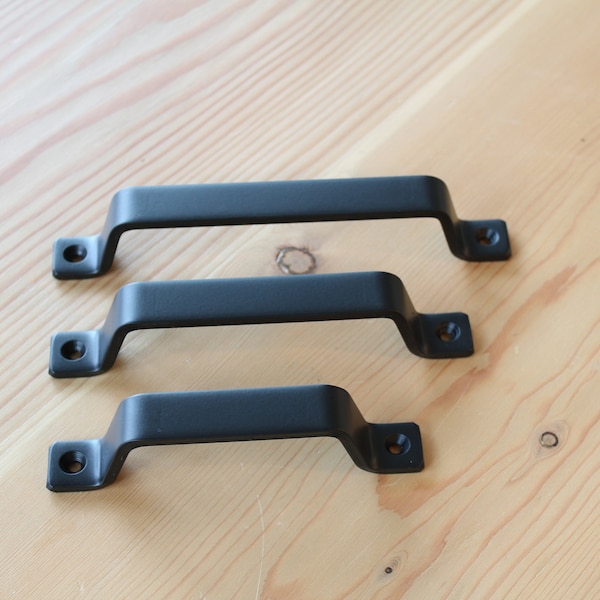 Handmade Cabinet Pulls Oversized Handles, Modern Farmhouse Style
