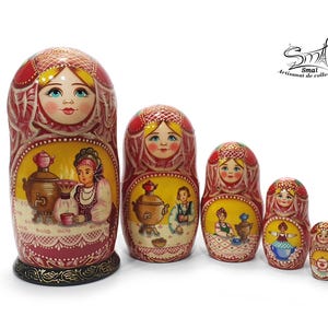 10 Poupées russes dirigeants soviétiques - Collection 10 Poupées russes dirigeants soviétiques - Collection