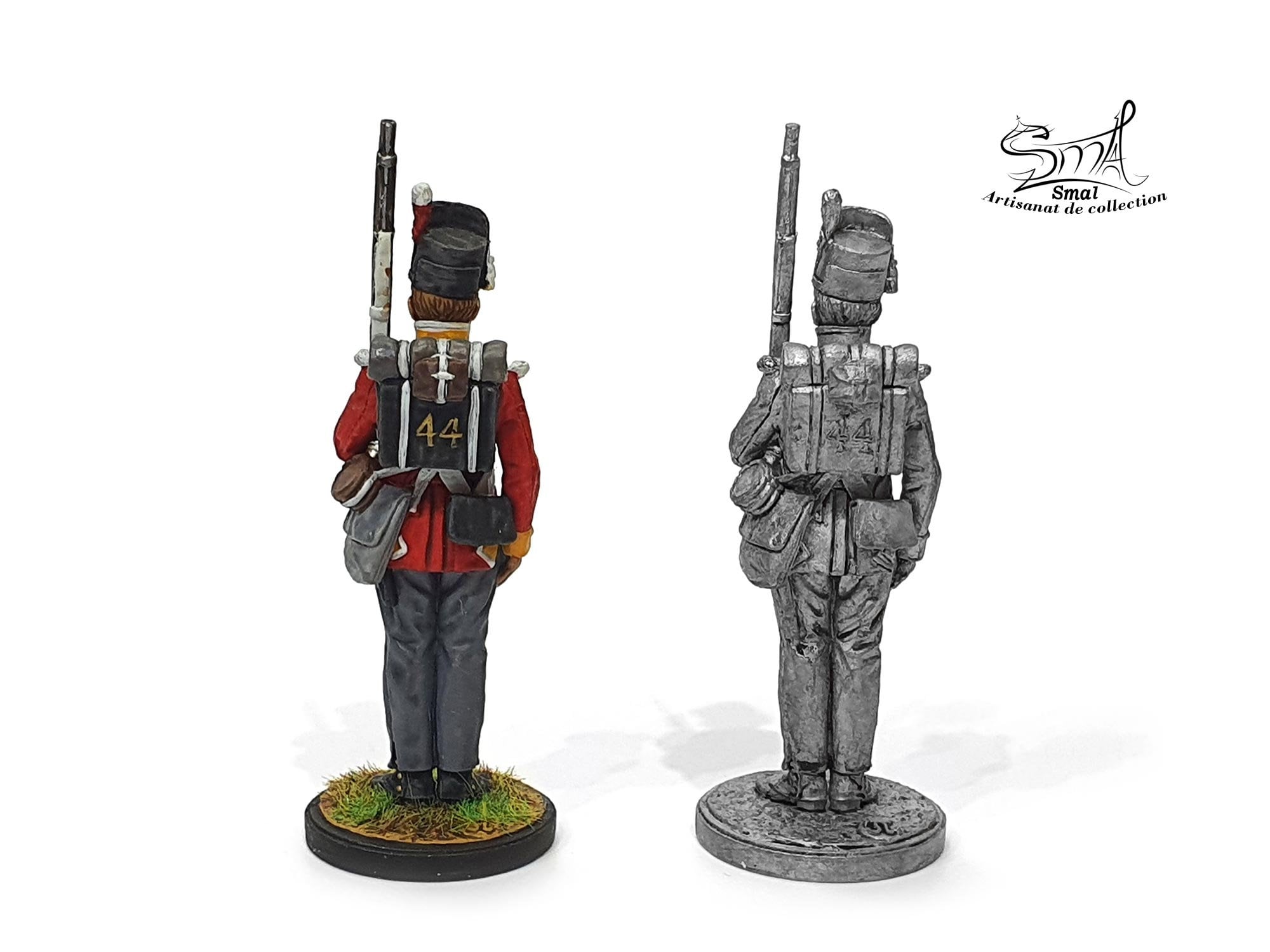 Plats d'étain - Zinnfiguren - Flat tin - Premier empire - 38