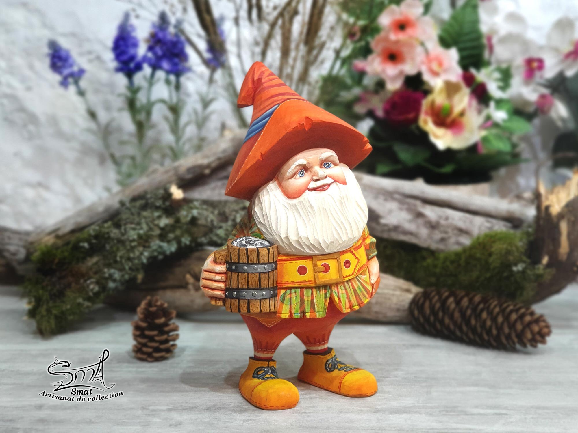 EKARSEN Poupée GNOME Tomte en Peluche, Décoration de Noël Originale