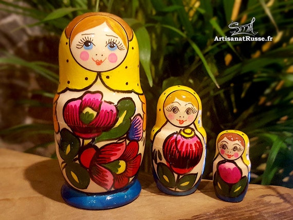 Authentic russian best sale nesting dolls