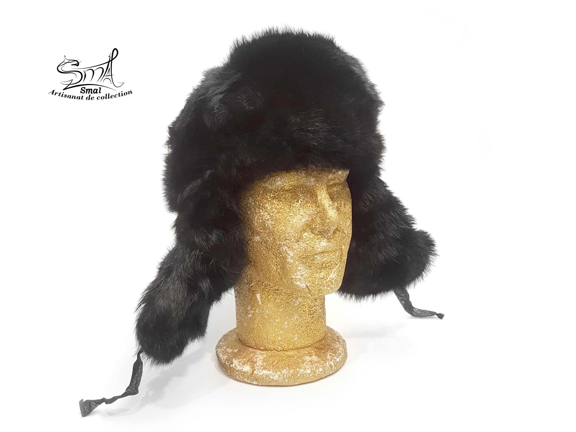 FakeFace Chapka Fourrure D'Hiver Pour Enfant Bonnet De Russe Épais Chaud Mignon Avec Oreillette Chapeau D'aviateur Coupe-Vent Et Chaud Pour Fille Garçon