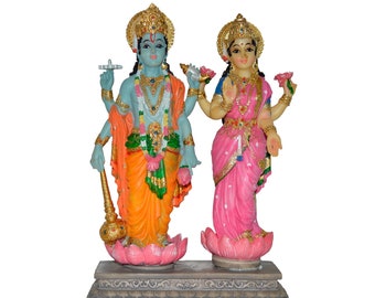 Goddess Laxmi and Lord Narayan 9&quot;