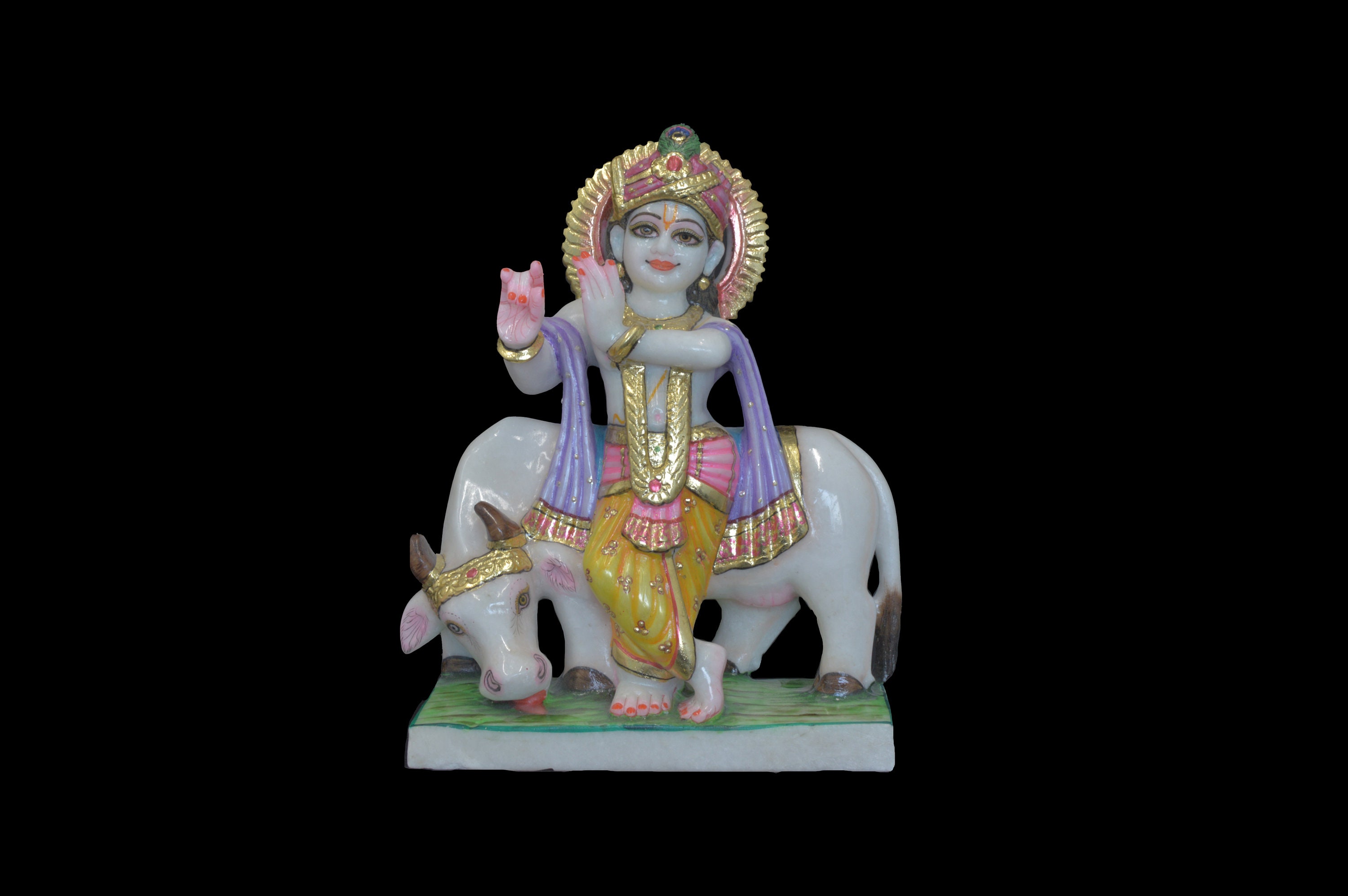 Cow Lord Krishna - Etsy