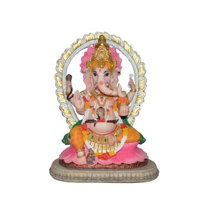 Colored Ganesh 10", Home Decor, Lord Ganesha, Ganesh Statue