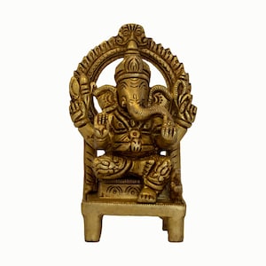 Ganesha in ottone 4,25"