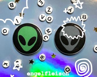Alien button pin 1.25”
