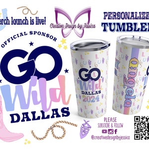 GO Wild 2024 Personalized Tumbler