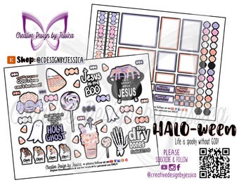 DIGITAL | "HALO-ween" Faith Journaling - Blackout