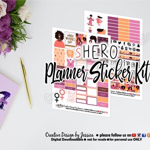 DIGITAL | sHERO Planner Sticker Kit