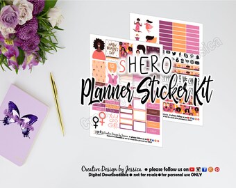 DIGITAL | sHERO Planner Sticker Kit