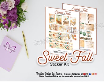 Digital | Sweet Fall Sticker Kit