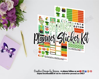 DIGITAL | SO LUCKY Planner Sticker Kit