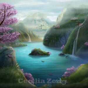 Land of Paradise by Cecilia Zeng image 1