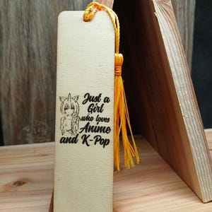 K-POP Anime Book Mark