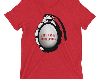 Free Range Destruction Unisex Short sleeve t-shirt