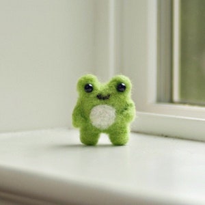 Felted Frog